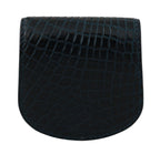 Dolce &amp; Gabbana Blue Exotic Skins Condom Case Holder Pocket