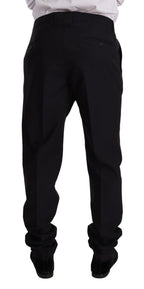 Dolce &amp; Gabbana Blue GOLD Wool Single Breasted 2 Piece Suit