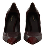 Dolce &amp; Gabbana Multicolor Exotic Leather Heels Pumps Shoes