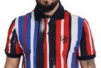 Dolce &amp; Gabbana Multicolor Cotton Polo Top T-shirt
