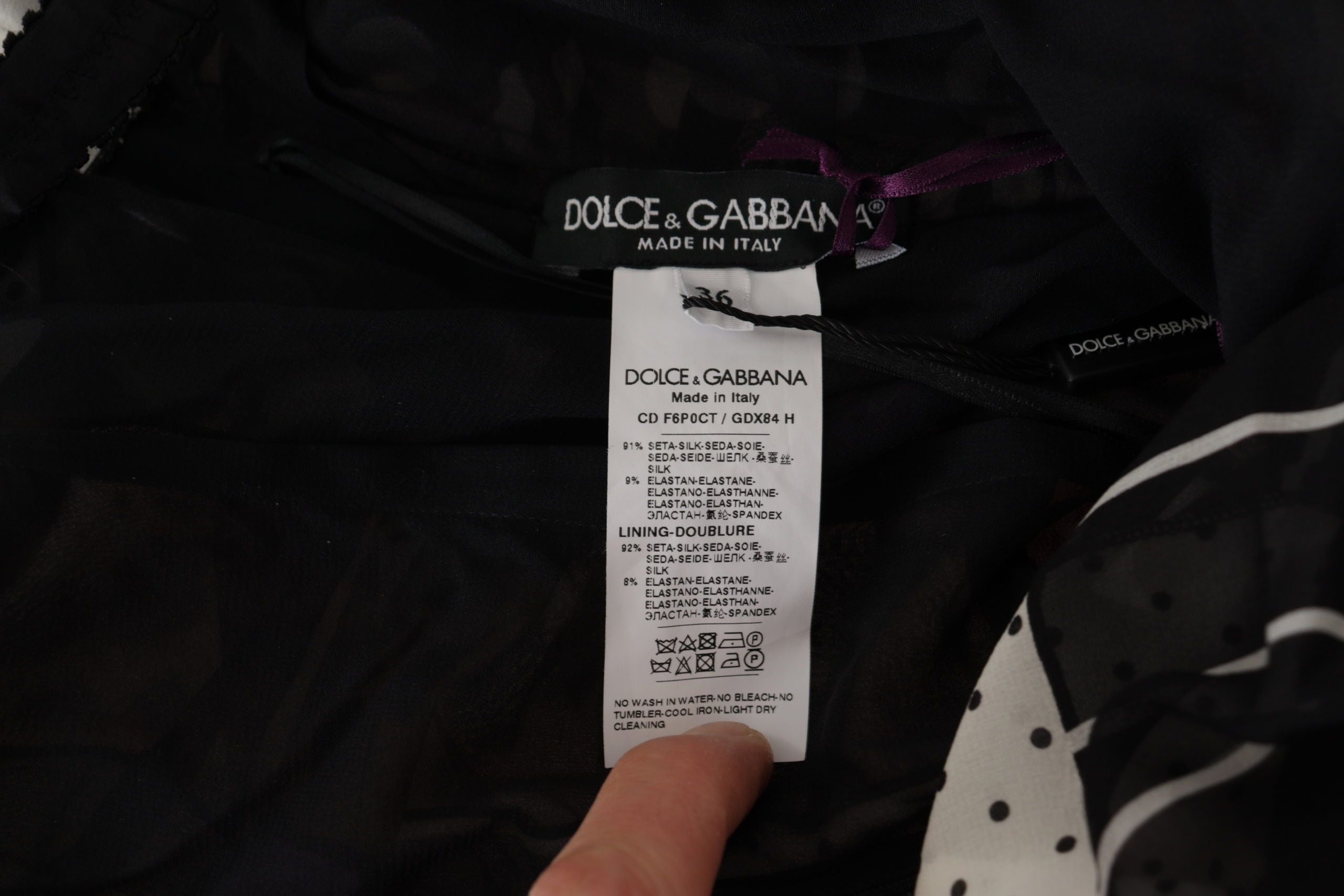 Dolce &amp; Gabbana Multicolor Pachwork Midi Floral Silk Leopard Bodycon Dress