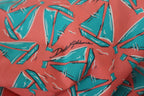 Dolce &amp; Gabbana Pink Sail Boat Print Cotton T-shirt