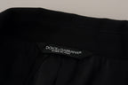 Dolce &amp; Gabbana Black Double Breasted Coat Blazer Jacket