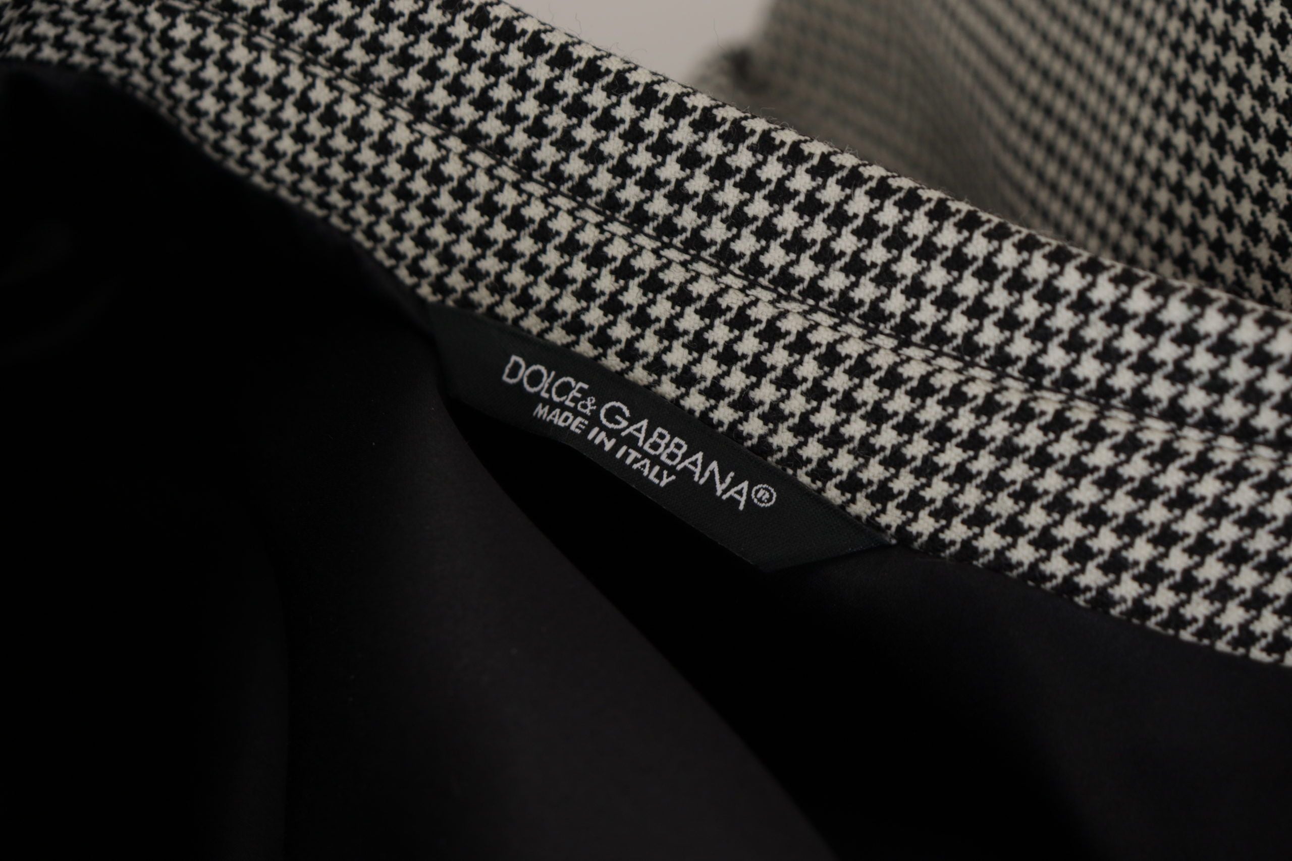 Dolce &amp; Gabbana Gray Checkered Single Breasted Jacket Blazer