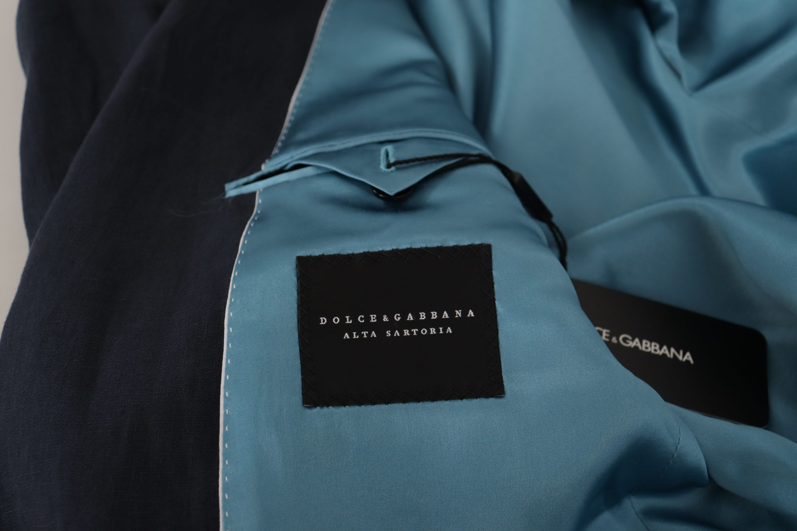 Dolce &amp; Gabbana Dark Blue HAUTE COUTURE Jacket Coat Blazer