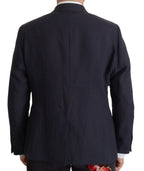 Dolce &amp; Gabbana Dark Blue HAUTE COUTURE Jacket Coat Blazer