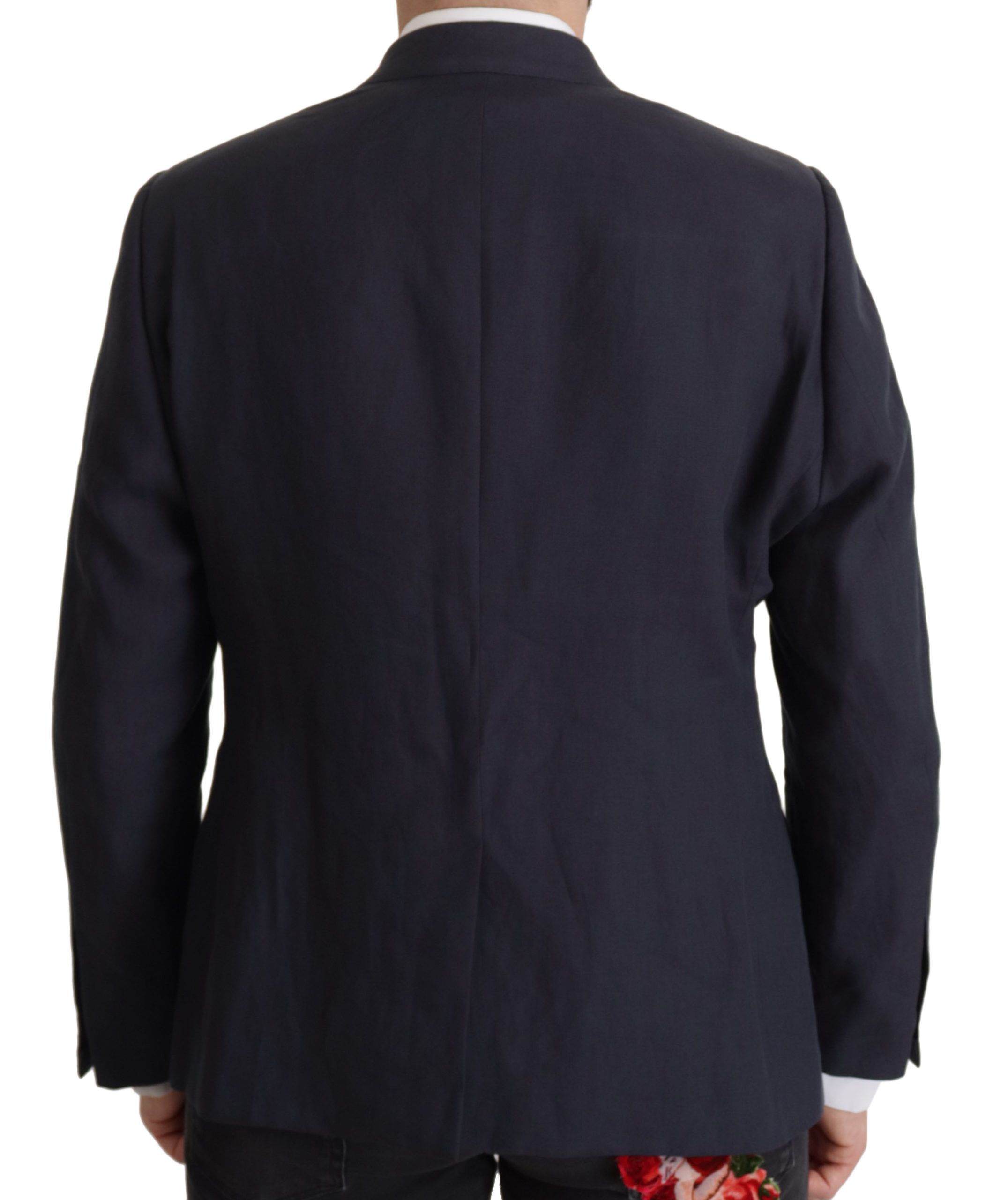 Dolce &amp; Gabbana Dark Blue HAUTE COUTURE Jacket Coat Blazer