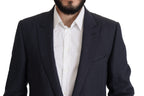 Dolce &amp; Gabbana Dark Blue HAUTE COUTURE Jacket Coat Blazer