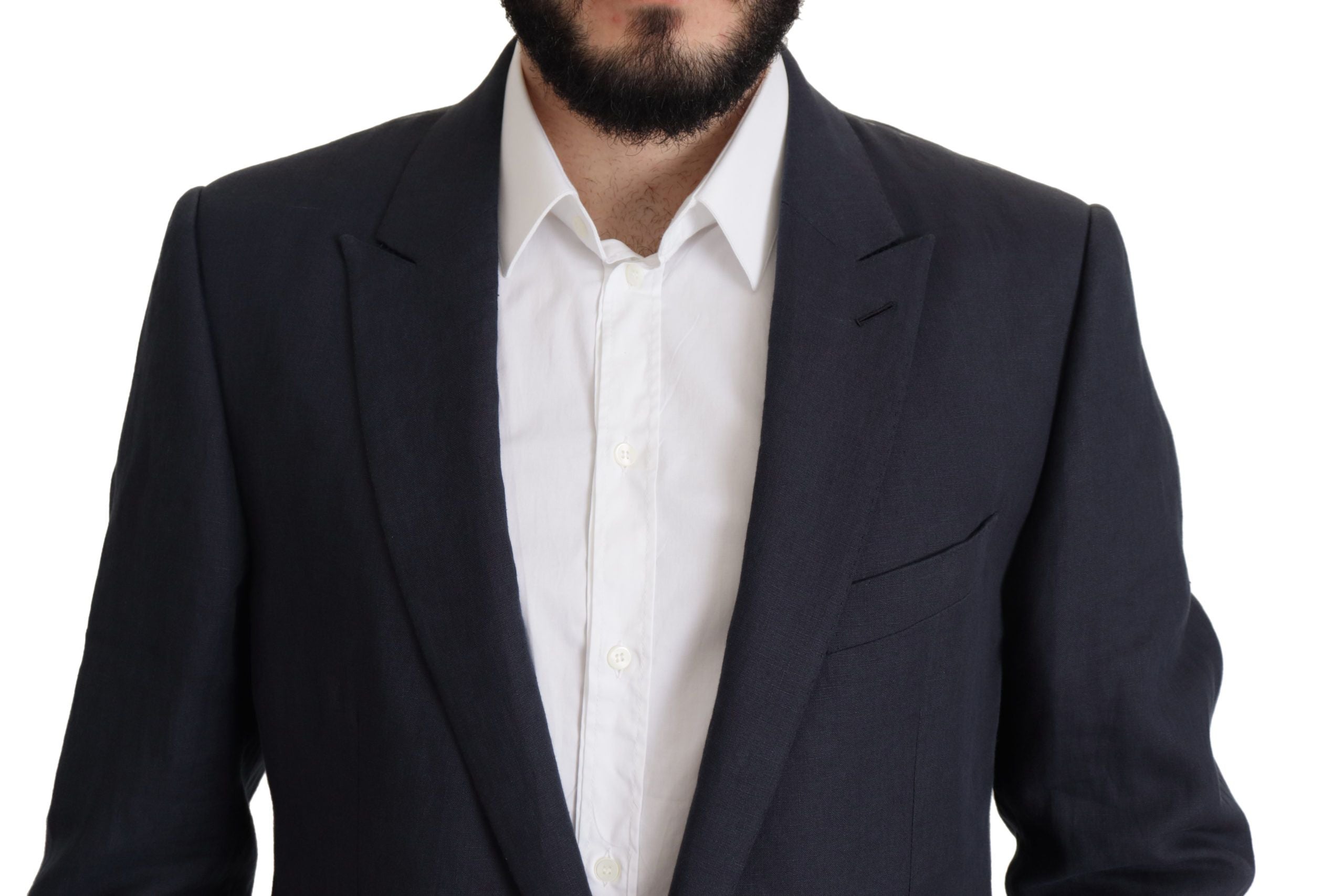 Dolce &amp; Gabbana Dark Blue HAUTE COUTURE Jacket Coat Blazer