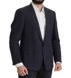 Dolce &amp; Gabbana Dark Blue HAUTE COUTURE Jacket Coat Blazer