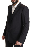 Dolce &amp; Gabbana Dark Blue Single Breasted MARTINI Blazer