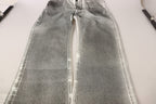 Dolce &amp; Gabbana Gray Washed High Waist Denim Pants Cotton Jeans