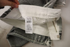 Dolce &amp; Gabbana Gray Washed High Waist Denim Pants Cotton Jeans