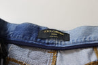 Dolce & Gabbana Multicolor Patchwork High Waist Denim Jeans