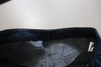 Dolce &amp; Gabbana Blue Washed Cotton Skinny Low Waist Denim Jeans