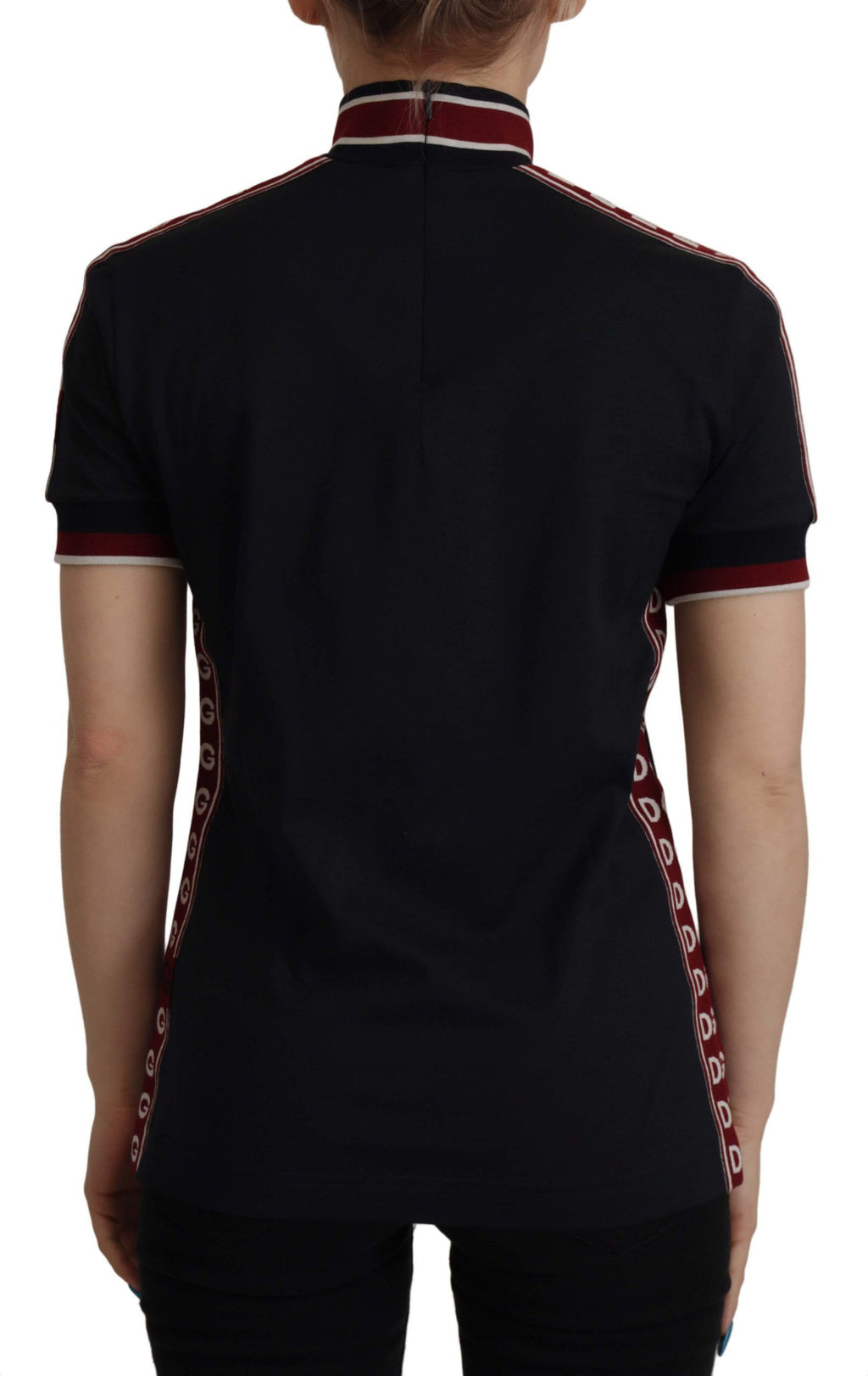 Dolce &amp; Gabbana Black #DGMillennials 100% Cotton T-shirt