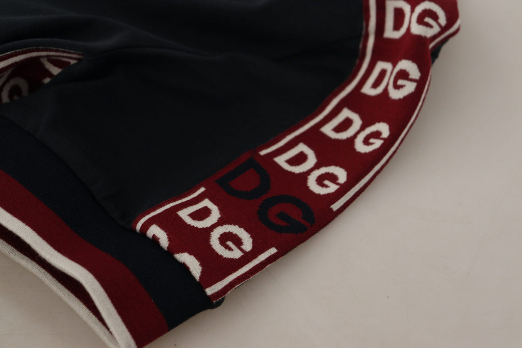 Dolce &amp; Gabbana Black #DGMillennials 100% Cotton T-shirt