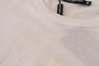 Dolce &amp; Gabbana White Flap Pocket Short Sleeves T-shirt