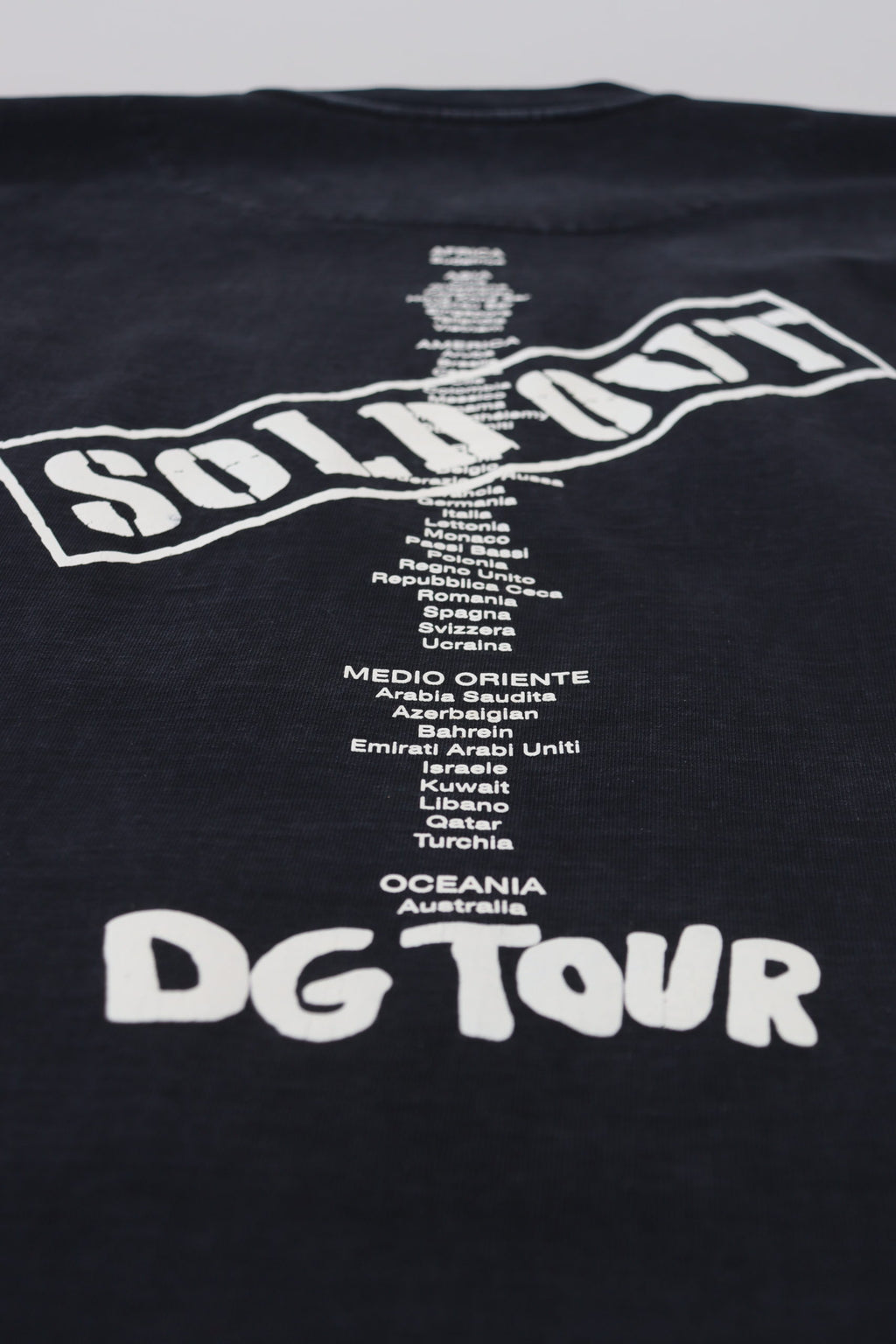 Dolce &amp; Gabbana Black D&amp;G Fashion Round Neck Cotton T-shirt