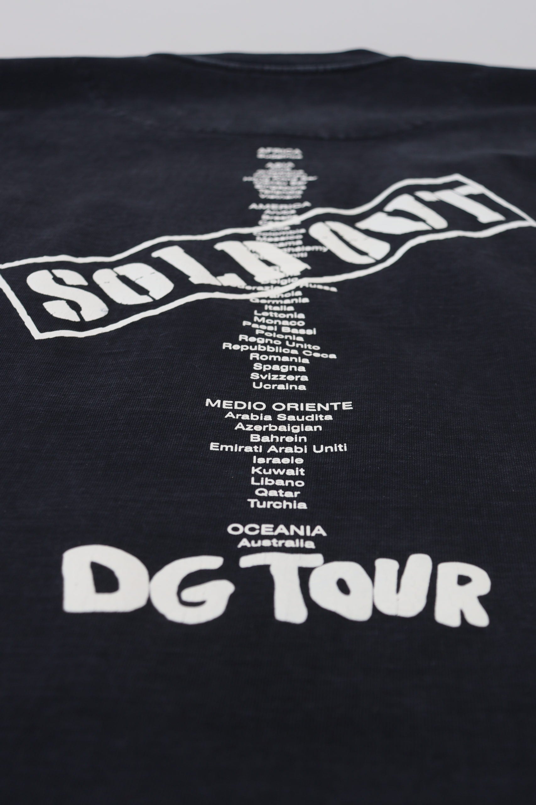 Dolce &amp; Gabbana Black D&amp;G Fashion Round Neck Cotton T-shirt
