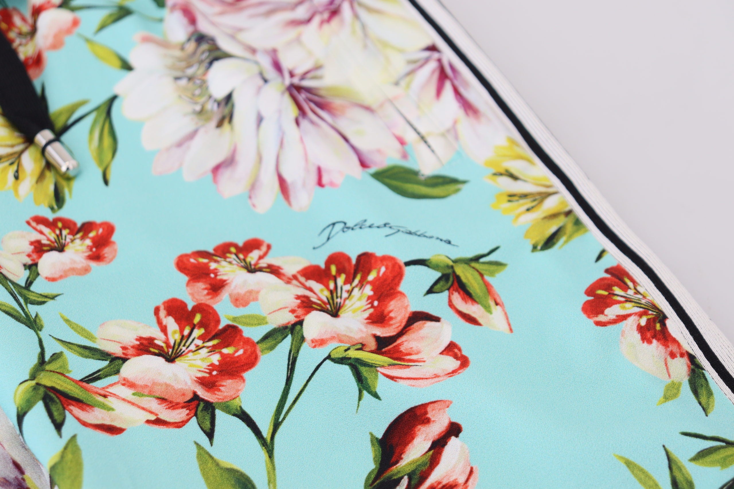 Dolce &amp; Gabbana Multicolor Floral Sweatpants Pants