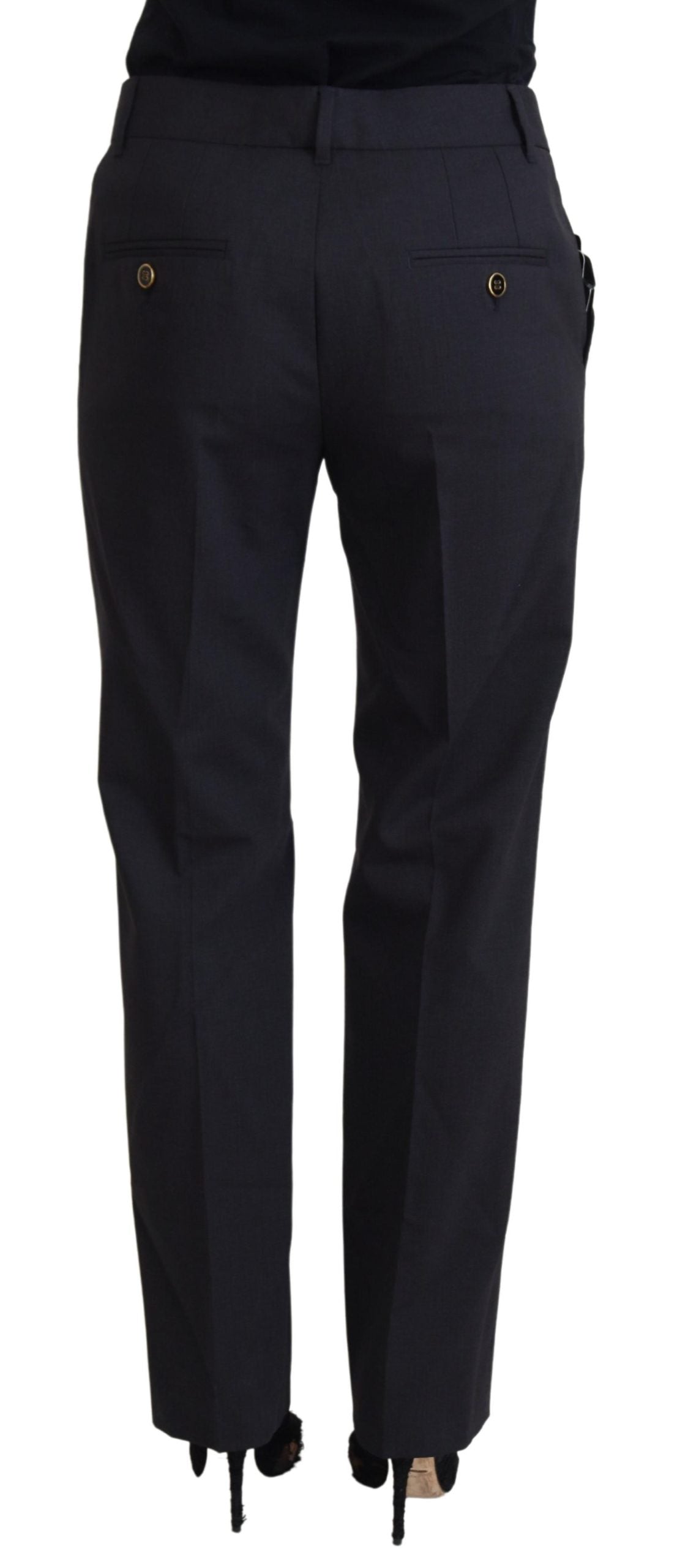 Dolce &amp; Gabbana Gray Women Formal Tapered Pants