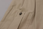 Dolce &amp; Gabbana Beige Cotton Women Cargo Pants