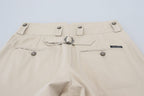 Dolce &amp; Gabbana Beige Cotton Women Cargo Pants