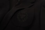 Dolce &amp; Gabbana Black Wool Crown Slim Fit Jacket Blazer