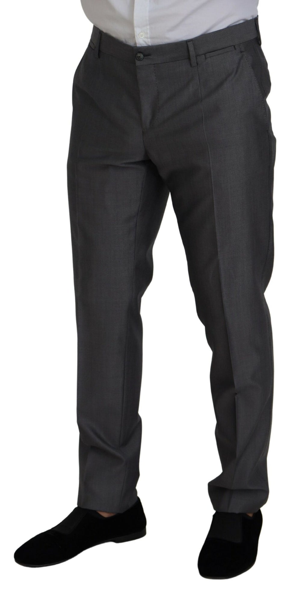 Dolce &amp; Gabbana Gray SICILY 3 Piece Slim Fit Suit