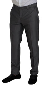 Dolce &amp; Gabbana Gray SICILY 3 Piece Slim Fit Suit