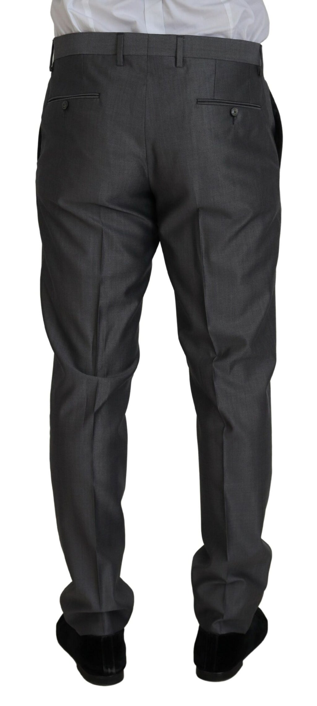 Dolce &amp; Gabbana Gray SICILY 3 Piece Slim Fit Suit