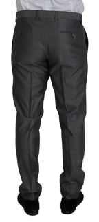 Dolce &amp; Gabbana Gray SICILY 3 Piece Slim Fit Suit