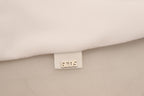 GCDS White Logo Print Cotton Short Sleeves T-shirt