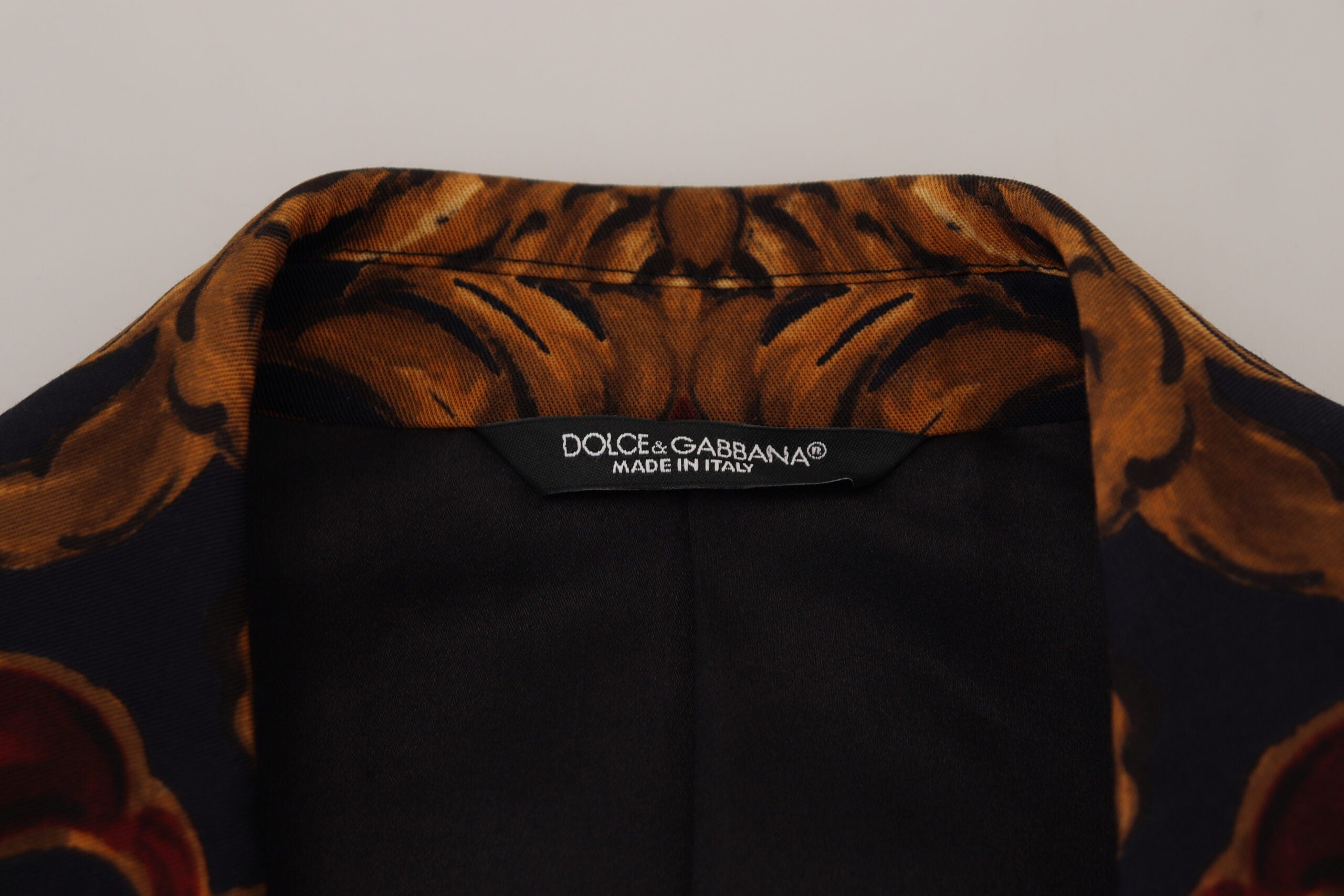 Dolce &amp; Gabbana Multicolor Floral Single Breasted Martini Blazer