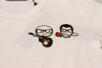 Dolce &amp; Gabbana White #dgfamily Crewneck Cotton T-shirt