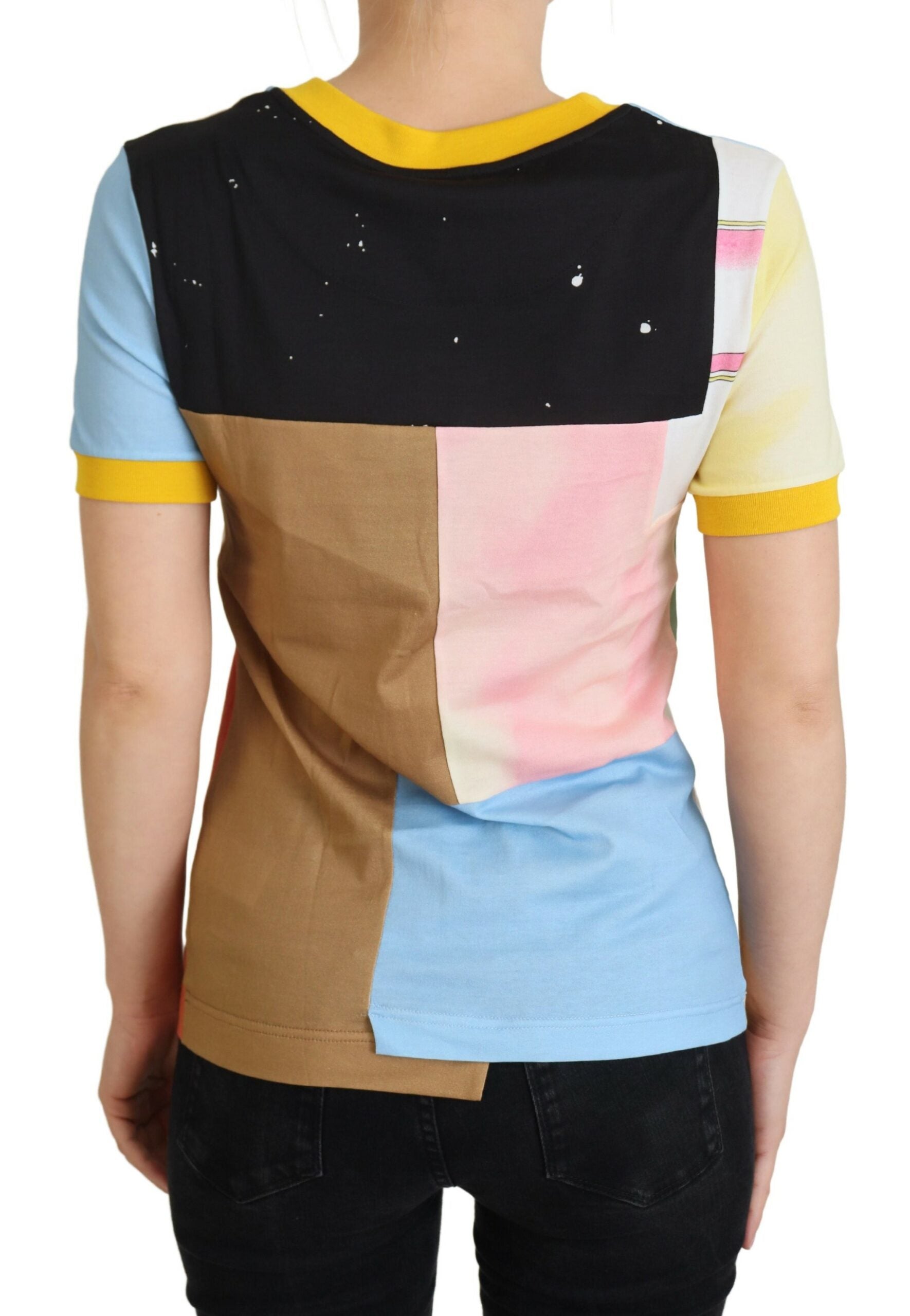Dolce &amp; Gabbana Multicolor Cotton DG Love Patchwork