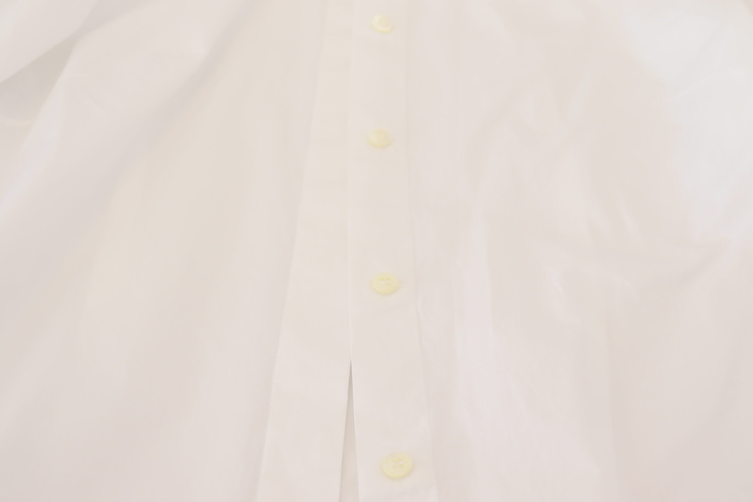 Dolce &amp; Gabbana White Cotton Collared Long Sleeves Formal Top