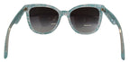 Dolce &amp; Gabbana Blue DG4190 Lace Crystal Acetate Butterfly Sunglasses