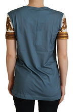 Dolce &amp; Gabbana Multicolor DG Logo Angel Printed Shirt Top