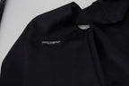 Dolce &amp; Gabbana Black Virgin Wool Waistcoat Formal Vest