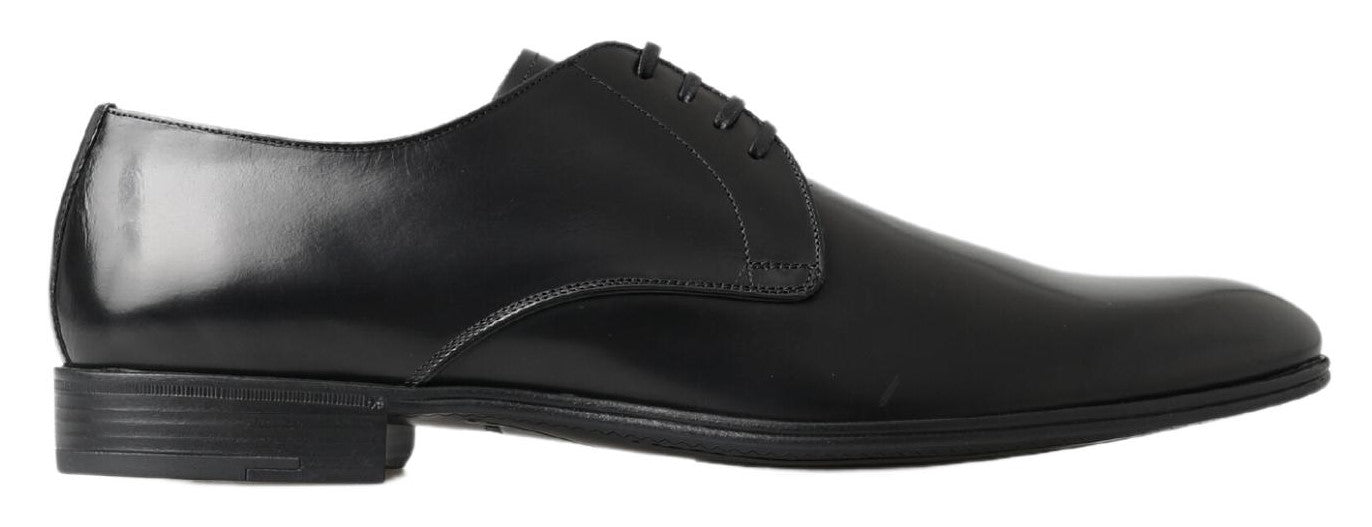 Dolce &amp; Gabbana Black Derby Formal Dress Shoes
