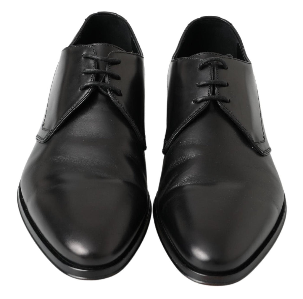 Dolce &amp; Gabbana Black Derby Formal Dress Shoes
