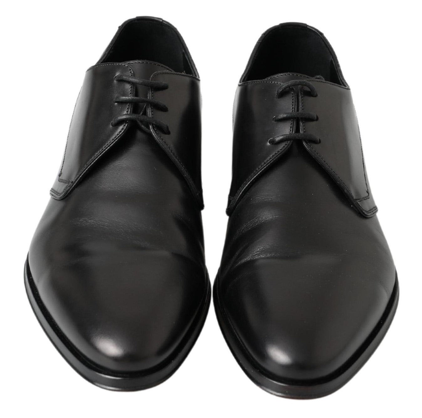 Dolce &amp; Gabbana Black Derby Formal Dress Shoes