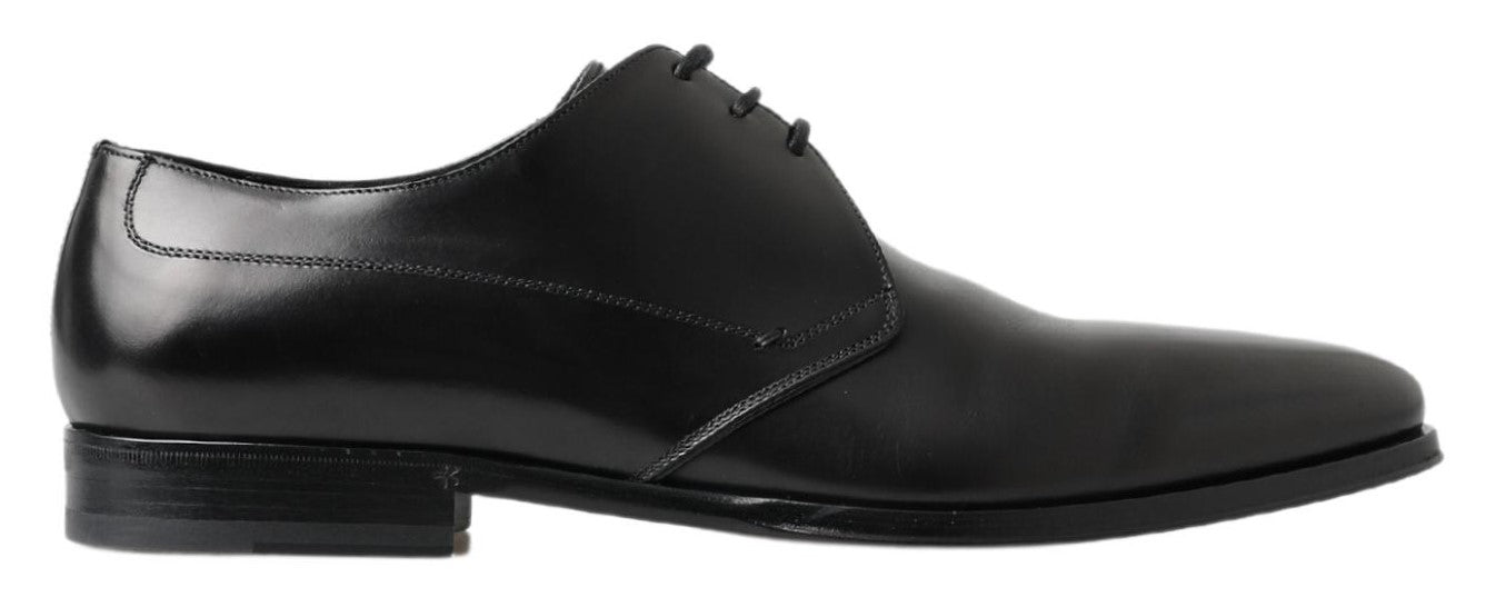 Dolce &amp; Gabbana Black Derby Formal Dress Shoes