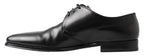 Dolce &amp; Gabbana Black Derby Formal Dress Shoes