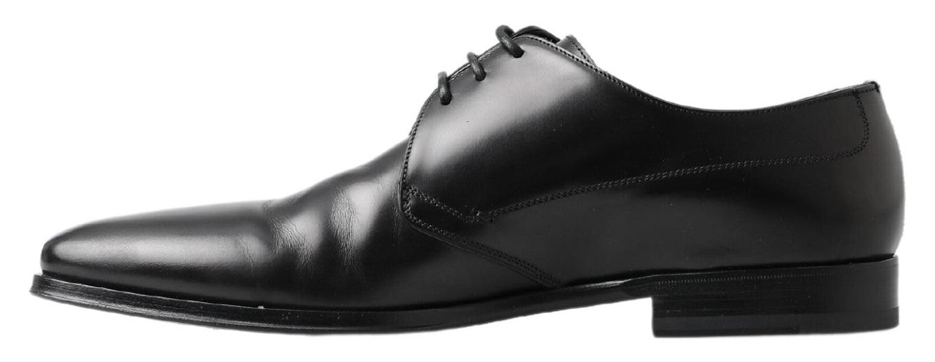 Dolce &amp; Gabbana Black Derby Formal Dress Shoes