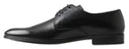 Dolce &amp; Gabbana Black Derby Formal Dress Shoes