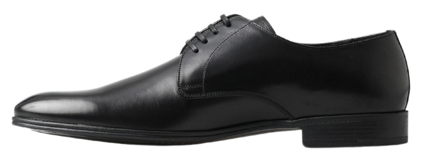 Dolce &amp; Gabbana Black Derby Formal Dress Shoes