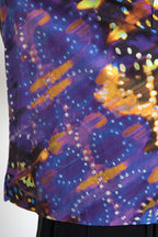 Dolce &amp; Gabbana Luminaire Print Cotton Polo Top Men Shirt